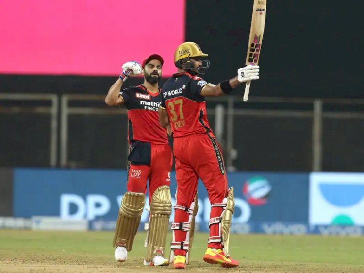 Royal Challengers Bangalore thrashed Rajasthan Royals by 10 wickets with 21 balls remaining