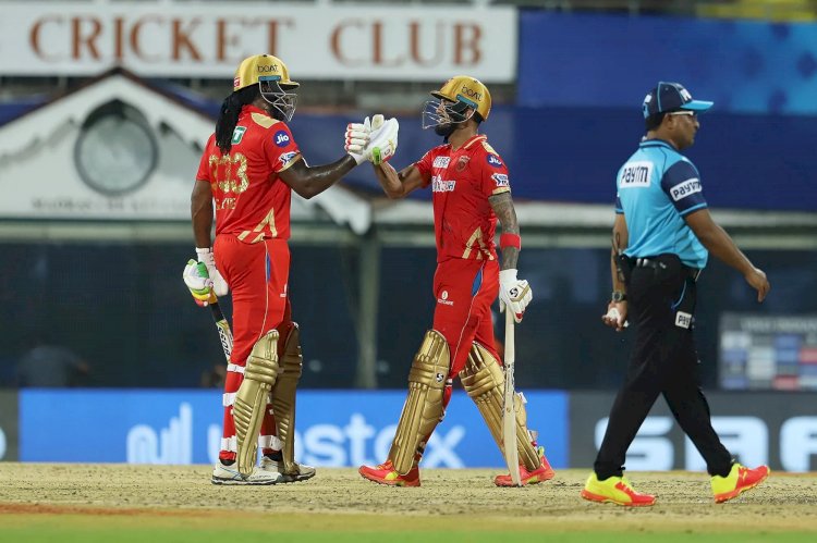 Rahul and Gayle help Punjab Kings to a comfortable victory over Mumbai Indians