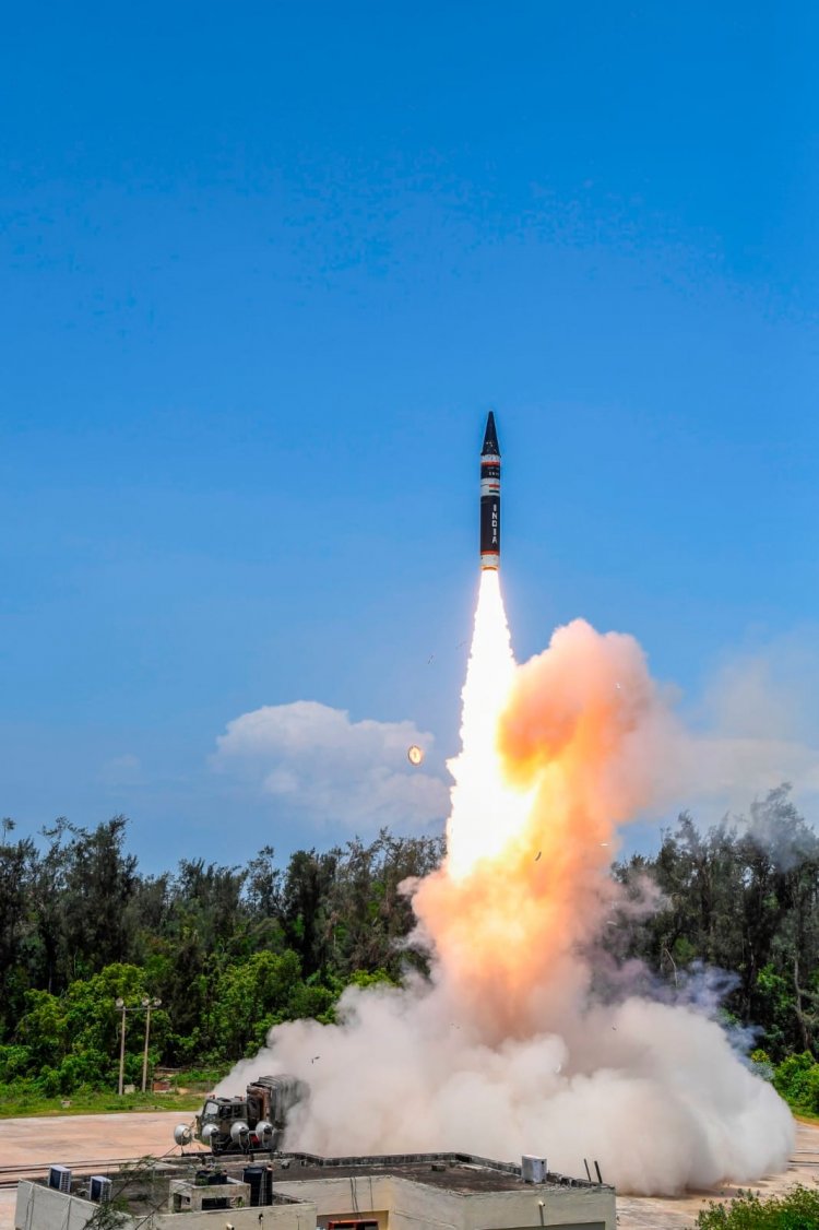 Agni Prime missile:अग्नि प्राइम के रूप में DRDO ने किया अग्नि मिसाइल का तीसरा सफल परीक्षण, चीन तक पहुंचने में सक्षम हैअग्नि प्राइम मिसाइल