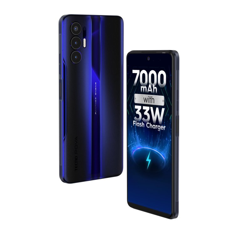 POVA 3 Smartphones: TECNO introduces the POVA 3 smartphone, features India's first 7000mAh battery with 33W fast charger