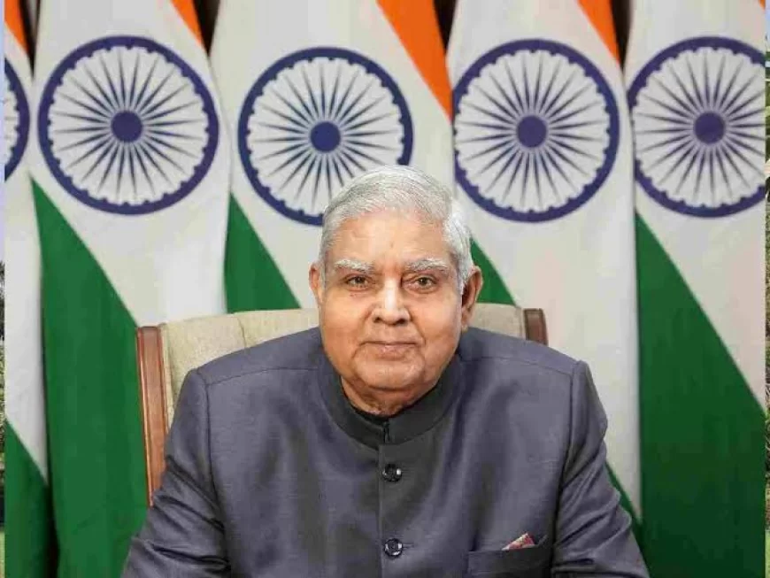 Vice President Resignation News: स्वास्थ्य कारणों से उपराष्ट्रपति जगदीप धनखड़ का इस्तीफा, राष्ट्रपति को भेजा त्यागपत्र