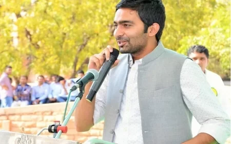 राजस्थान में छात्रवृत्ति योजना को लेकर विवाद: कांग्रेस नेता सुमित भगासरा ने भाजपा सरकार पर उठाए सवाल, कहा-‘युवाओं के सपनों से खिलवाड़’