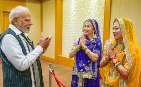 प्रधानमंत्री मोदी का जापानी महिलाओं ने राजस्थानी भजन से किया स्वागत: टोक्यो में ‘वारी जाऊं रे बलिहारी जाऊं’ की मिठास
