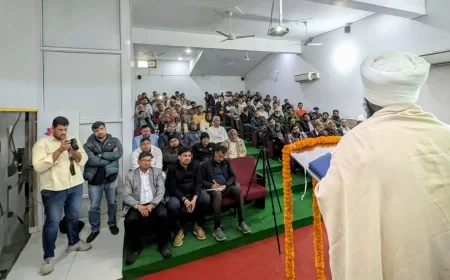 गोहाना में अभ्युदय के ‘जमघट’ के तहत 23वीं व्याख्यानमाला व वार्षिक प्रतिभा सम्मान समारोह आयोजित