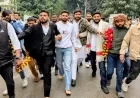 Rahul Jhansla: 'छात्र स्वराज यात्रा' लेकर अलीगढ़ पहुंचे डूसू उपाध्यक्ष, छात्रसंघ चुनाव बहाली की भरी हुंकार
