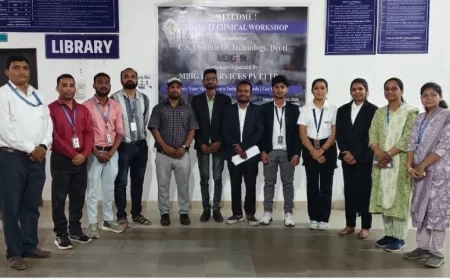 CS IT College Deori Hosts 3-Day Mega Tech Workshop, 14 Students Bag Free IT Internships