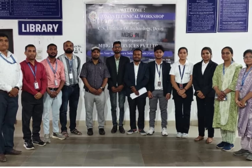 CS IT College Deori Hosts 3-Day Mega Tech Workshop, 14 Students Bag Free IT Internships