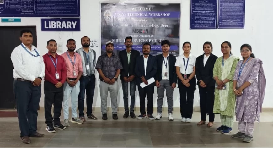 CS IT College Deori Hosts 3-Day Mega Tech Workshop, 14 Students Bag Free IT Internships