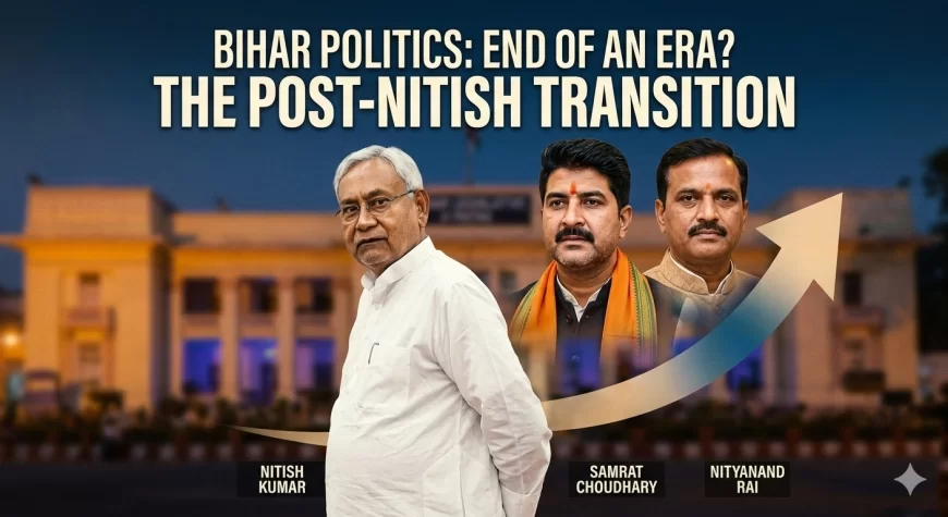 Bihar Politics After Nitish Kumar’s Rajya Sabha Move: The End of an Era or a Strategic Transition?