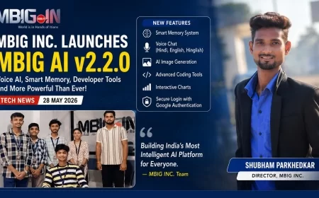MBIG INC. Launches MBIG AI v2.2.0 with Voice AI, Smart Memory, and Advanced Developer Tools