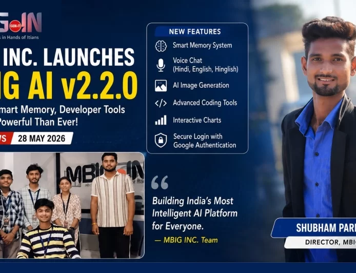 MBIG INC. Launches MBIG AI v2.2.0 with Voice AI, Smart Memory, and Advanced Developer Tools