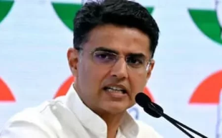 Rajasthan News: पांचना बांध विवाद पर सचिन पायलट का बड़ा बयान, बोले- 'अदालत के निर्णय का सम्मान और पालना होनी चाहिए'