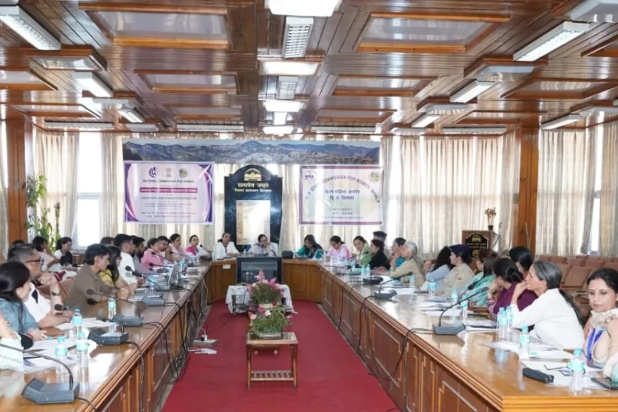 महिला आयोग अधिनियम को अधिक प्रभावी बनाने के लिए शिमला में राज्य स्तरीय परामर्श कार्यशाला आयोजित