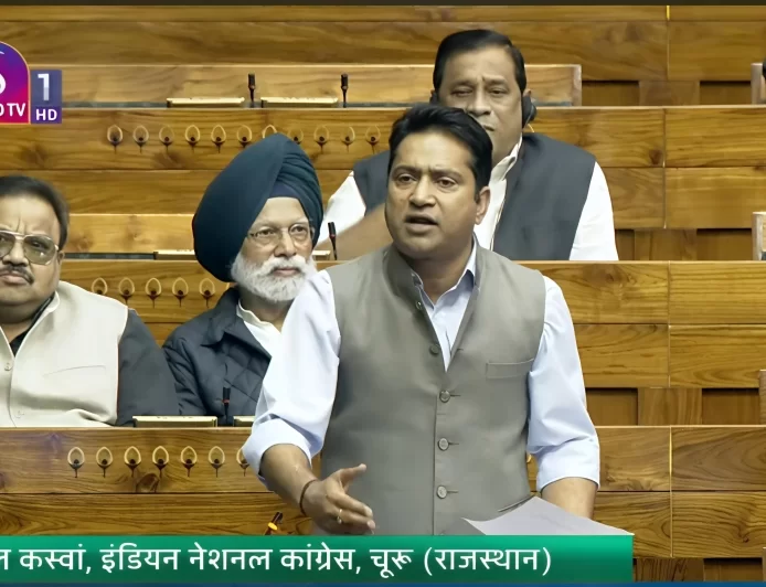 सांसद राहुल कस्वां ने संसद में उठाया मुद्दा, केंद्र सरकार से की विशेष हरित कार्ययोजना की मांग
