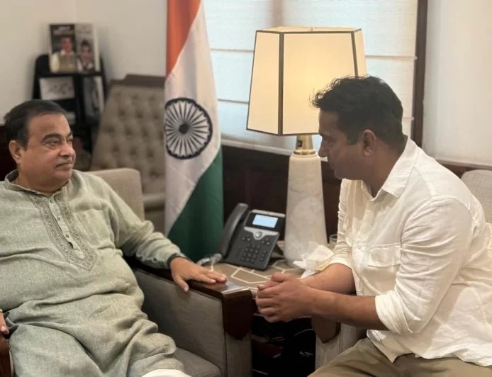Rajasthan News: चूरू में नए फ्लाईओवर और फोरलेन की मांग: सांसद राहुल कस्वां ने केंद्रीय मंत्री नितिन गडकरी से की अहम मुलाकात