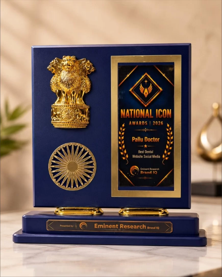 Pallu Doctor Wins Best YouTuber Award for Creating a Lasting Impact in Dental Awareness