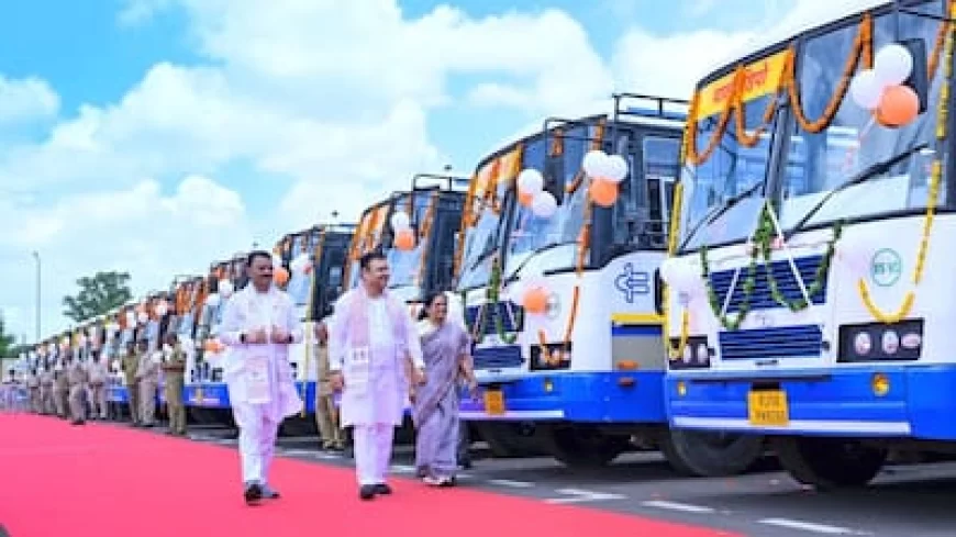 Rajasthan News: हाईटेक हुईं राजस्थान रोडवेज की बसें: CM भजनलाल ने दिखाई 144 नई 'ब्लू लाइन' बसों को हरी झंडी, सफर में मिलेगा मनोरंजन