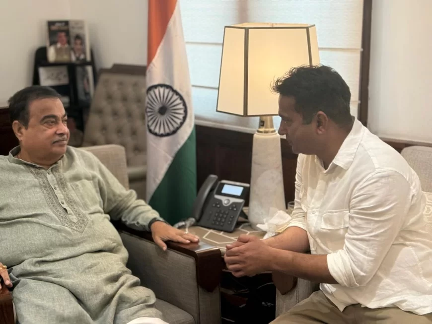Rajasthan News: चूरू में नए फ्लाईओवर और फोरलेन की मांग: सांसद राहुल कस्वां ने केंद्रीय मंत्री नितिन गडकरी से की अहम मुलाकात