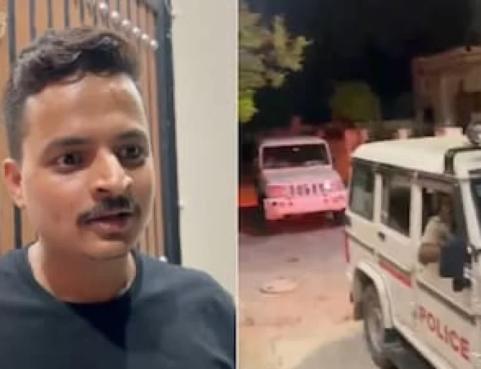छात्र नेता शुभम रेवाड़ के घर देर रात पहुंची पुलिस: नजरबंद करने का आरोप, वीडियो जारी कर प्रशासन पर उठाए गंभीर सवाल